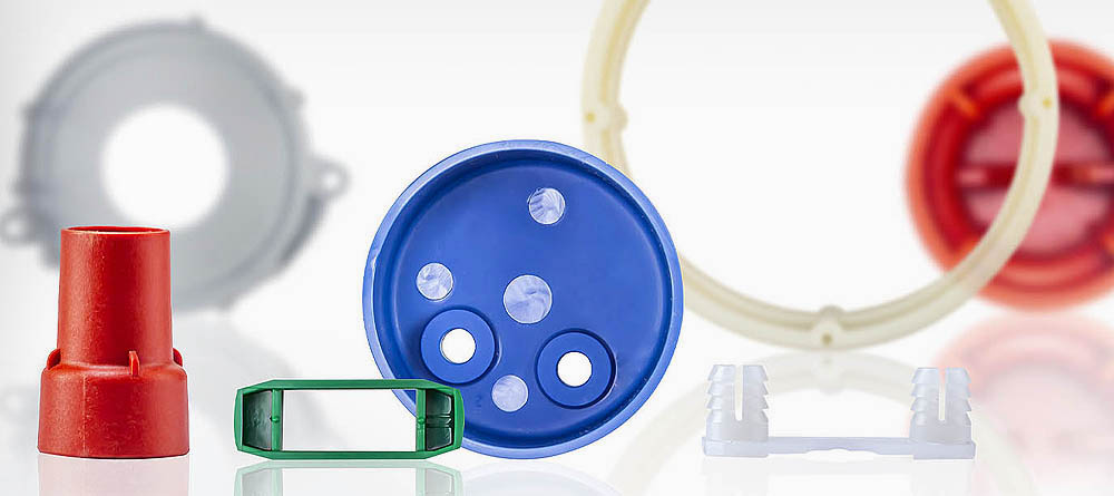 verschiedene plastikspritzguss teile